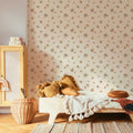 Wallpaper - Flowers Minimini Light - Le Petit Marché Home Furniture