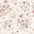 Wallpaper - Flowers with Violet - Le Petit Marché Home Furniture
