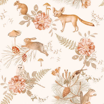 Wallpaper - Forest Friends - Le Petit Marché Home Furniture
