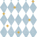 Wallpaper - French Diamonds with Stars - Le Petit Marché Home Furniture