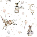 Wallpaper - Girl's Magic White / Toys from the Attic - Le Petit Marché Home Furniture