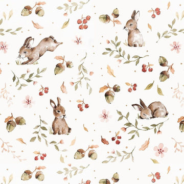Wallpaper - Happy Rabbits - Le Petit Marché Home Furniture