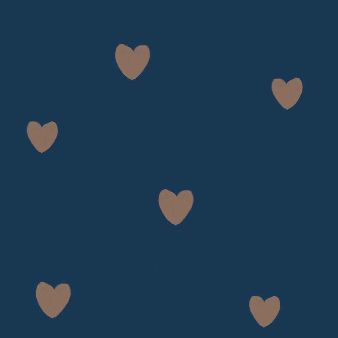 Wallpaper - Hearts Draw Dark - Le Petit Marché Home Furniture