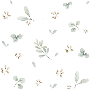 Wallpaper - Leaves Minimini Wallpaper / Return to Innocence - Le Petit Marché Home Furniture