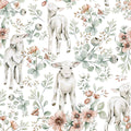Wallpaper - Little Lambs Wallpaper / Return to Innocence - Le Petit Marché Home Furniture