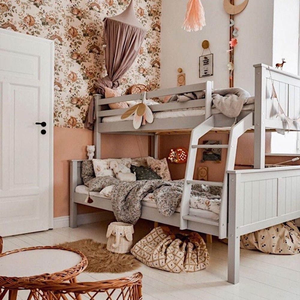 Wallpaper - Little Sleepy Animals Light - Le Petit Marché Home Furniture