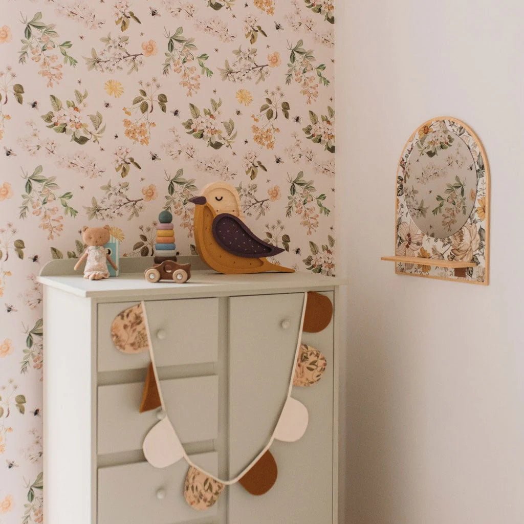 Wallpaper - Lovely Bee Orchard - Le Petit Marché Home Furniture