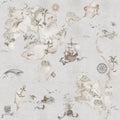 Wallpaper - Map Stories From The Sea Color - Le Petit Marché Home Furniture