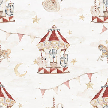 Wallpaper - Marry Go Round - Le Petit Marché Home Furniture