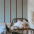 Wallpaper - Maya Stripes Wide Blue - Le Petit Marché Home Furniture