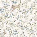 Wallpaper - Meadow Friends with Ducks and Bunnies - Le Petit Marché Home Furniture