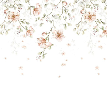 Wallpaper - Paradise Garden Pastel Twigs - Le Petit Marché Home Furniture