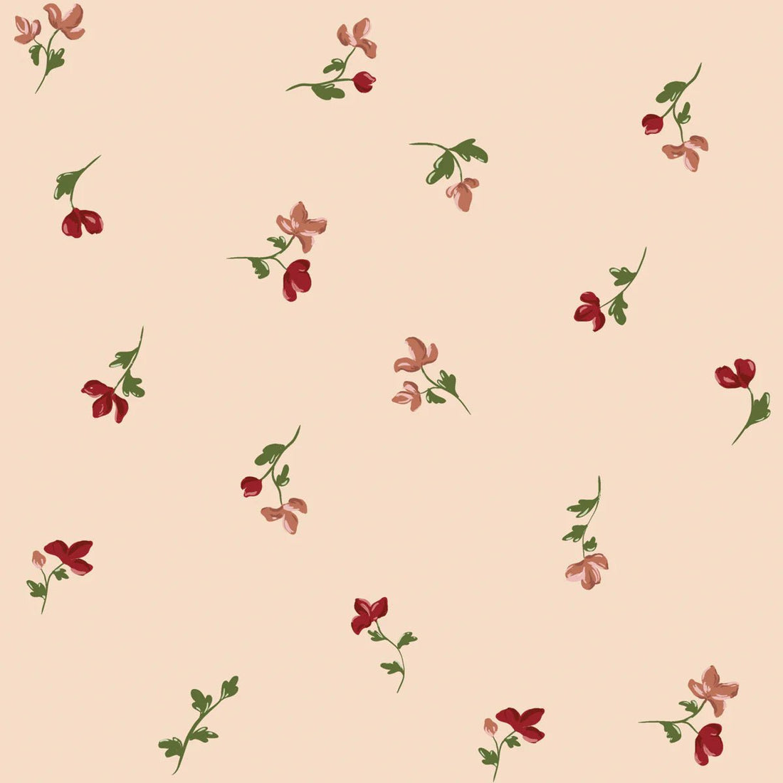 Wallpaper - Paris Flowers - Le Petit Marché Home Furniture