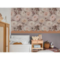 Wallpaper - Peonies and Birds - Le Petit Marché Home Furniture