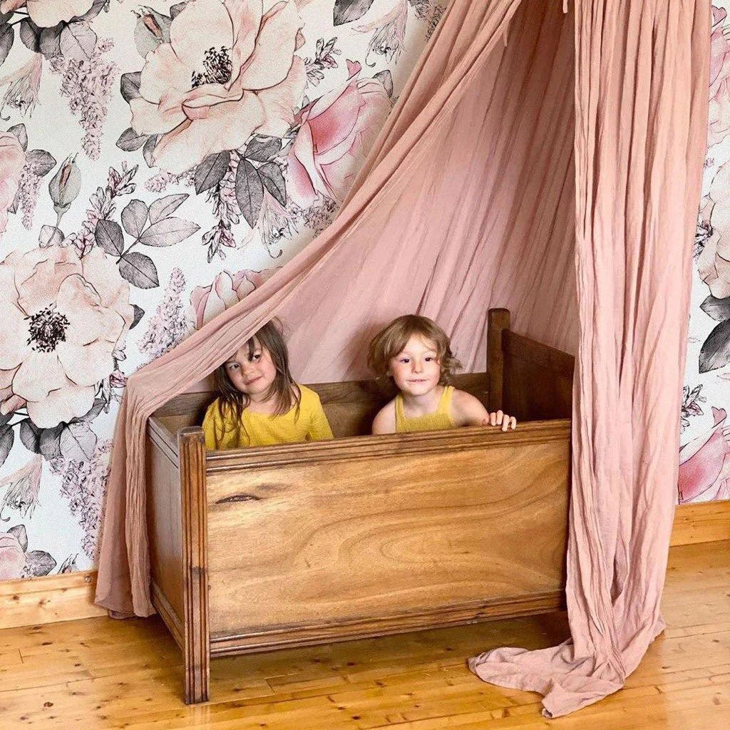 Wallpaper - Pink Garden - Le Petit Marché Home Furniture