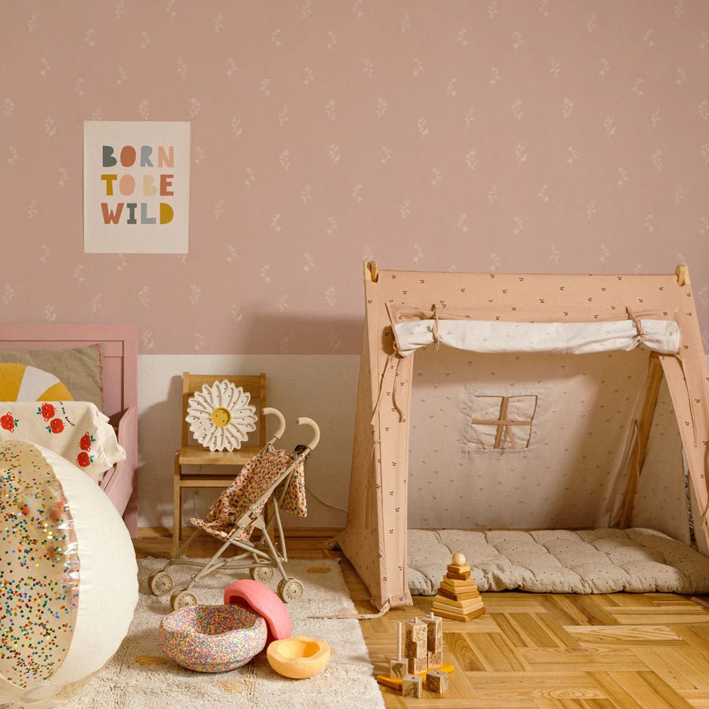 Wallpaper - Pink Subtle Twigs - Le Petit Marché Home Furniture