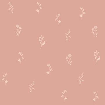 Wallpaper - Pink Subtle Twigs - Le Petit Marché Home Furniture