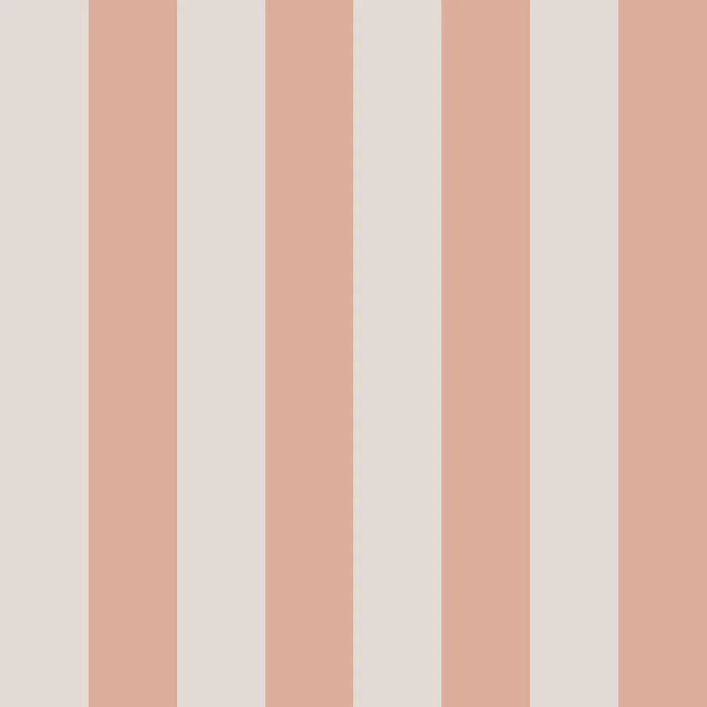 Wallpaper - Portofino Stripes Pink - Le Petit Marché Home Furniture
