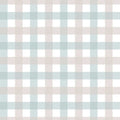 Wallpaper - Provence Check Beige Blue Small - Le Petit Marché Home Furniture