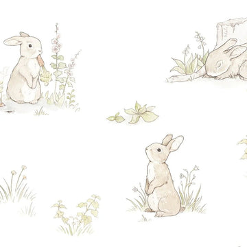 Wallpaper - Rabbit Day Classic - Le Petit Marché Home Furniture