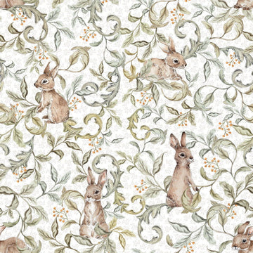 Wallpaper - Rabbits Groove Light - Le Petit Marché Home Furniture
