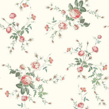 Wallpaper - Roses are Red - Le Petit Marché Home Furniture
