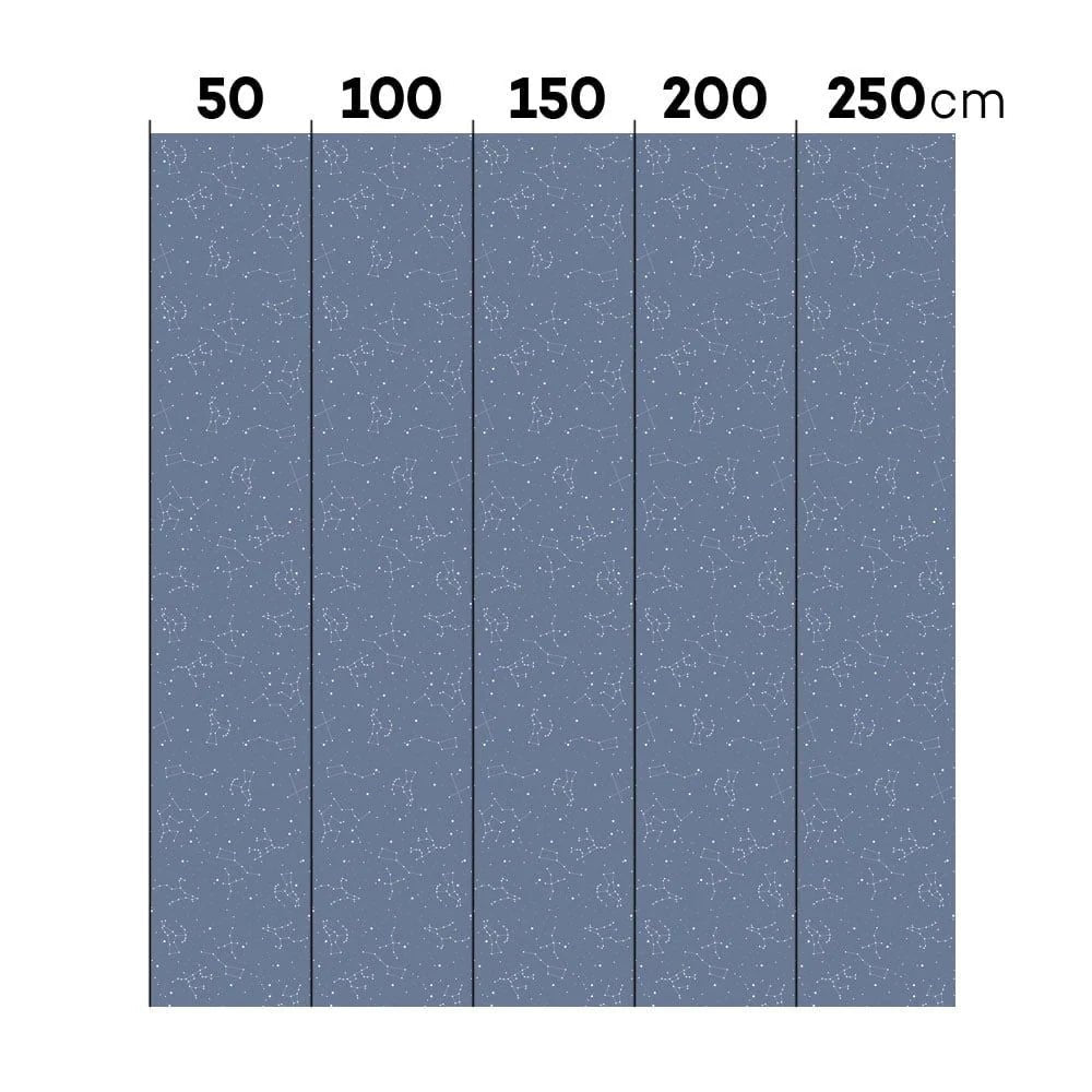 Wallpaper - Simple Cosmos Blue - Le Petit Marché Home Furniture