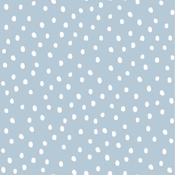Wallpaper - Simple Irregular Dots Light Blue - Le Petit Marché Home Furniture