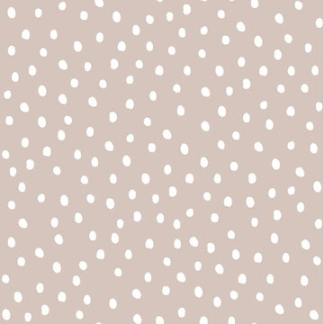 Wallpaper - Simple Irregular Dots Powder Pink White - Le Petit Marché Home Furniture