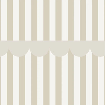 Wallpaper - Simple Rustic Beige White - Le Petit Marché Home Furniture