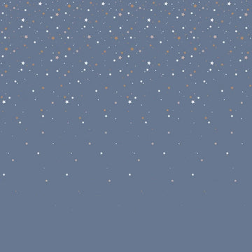Wallpaper - Simple Stars from the Sky Blue - Le Petit Marché Home Furniture