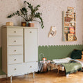 Wallpaper - Simple Stars from the Sky Powder Pink - Le Petit Marché Home Furniture