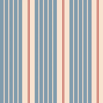 Wallpaper - Stripes Classic Blue - Le Petit Marché Home Furniture