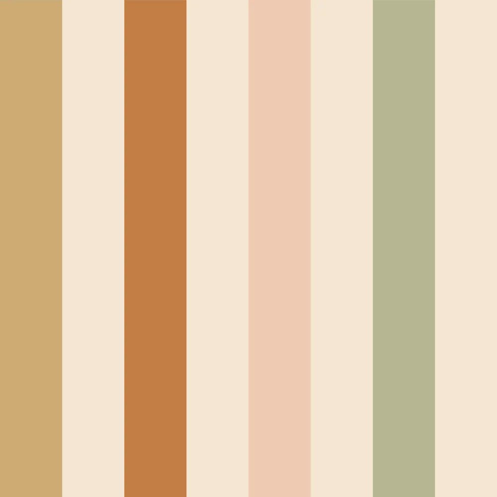 Wallpaper - Stripes Natural - Le Petit Marché Home Furniture