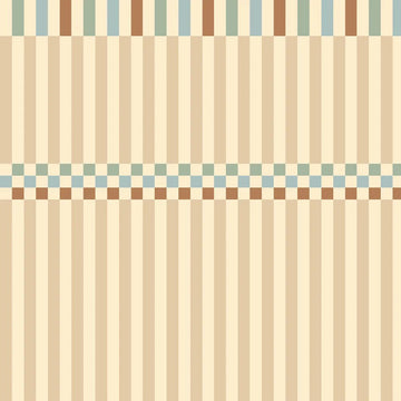 Wallpaper - Stripes Nostalgia Vintage Colours - Le Petit Marché Home Furniture