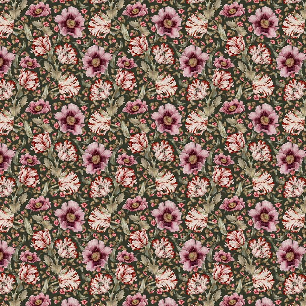 Wallpaper - Strong Decor with Tulips - Le Petit Marché Home Furniture