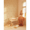 Wallpaper - Subtle Beige Leaves - Le Petit Marché Home Furniture