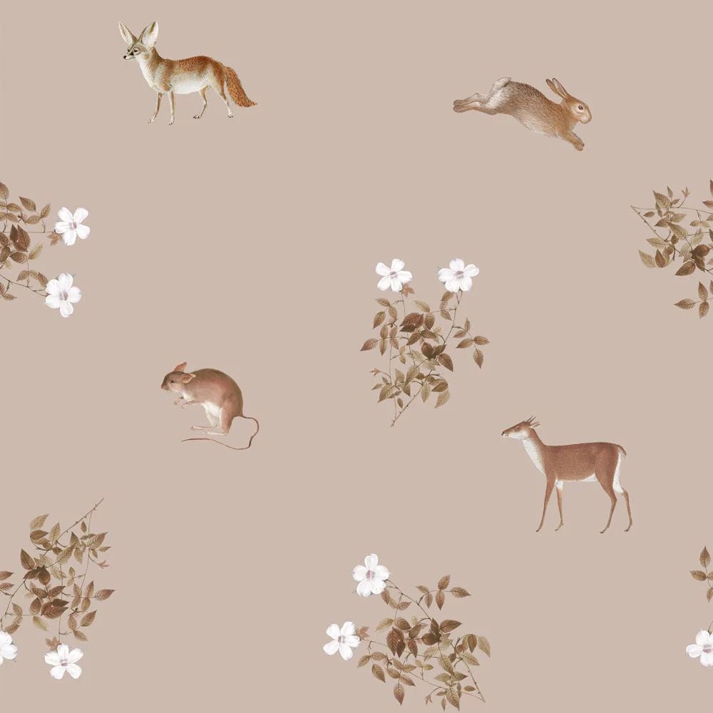 Wallpaper - Sweet Little Creatures - Le Petit Marché Home Furniture