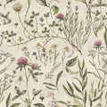 Wallpaper - Vintage Illustration - Le Petit Marché Home Furniture