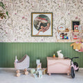 Wallpaper - Vintage Illustration - Le Petit Marché Home Furniture