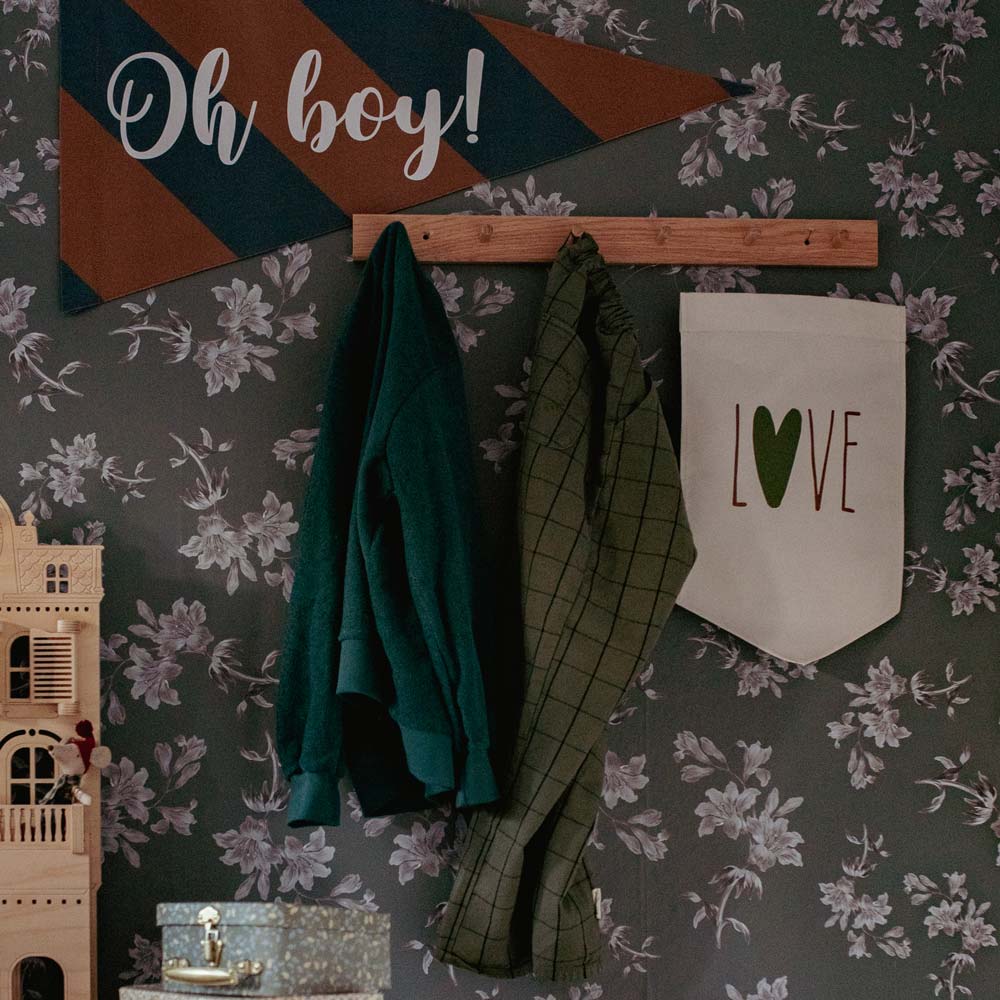 Wallpaper - Vintage Royal Green - Le Petit Marché Home Furniture