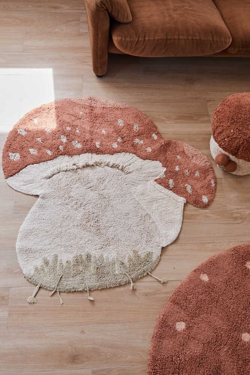 Washable Rug, Boletus - Le Petit Marché Home Furniture