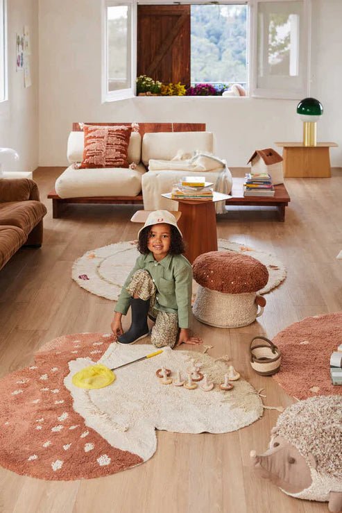 Washable Rug, Boletus - Le Petit Marché Home Furniture