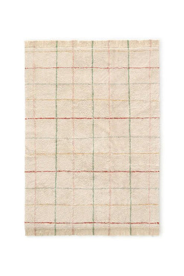 Washable Rug, Color Lines, Large - Le Petit Marché Home Furniture