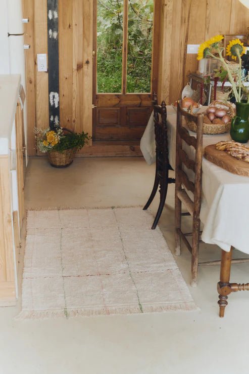 Washable Rug, Color Lines, Large - Le Petit Marché Home Furniture