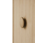 Wood Dresser 3 Drawers, Oak - Le Petit Marché Home Furniture