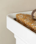 Wood Nursery Dresser 6 Drawers, White - Le Petit Marché Home Furniture