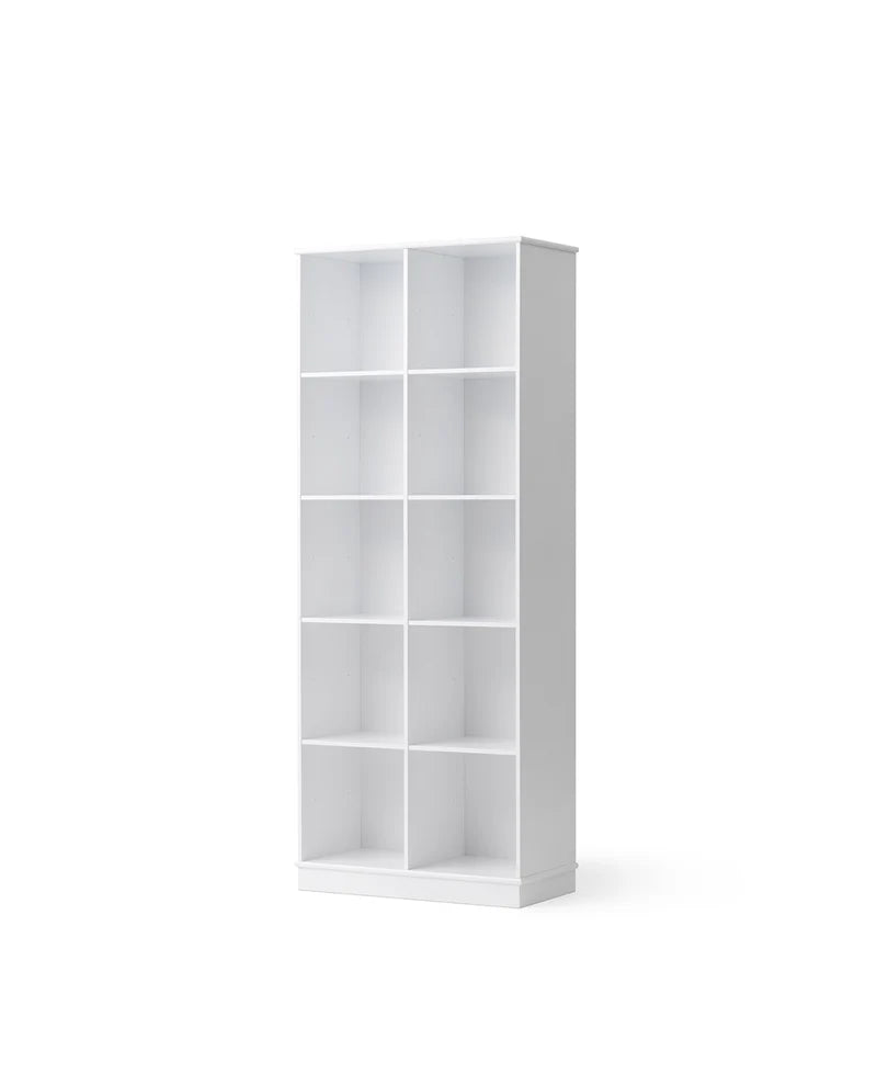 Wood Shelving Unit 2x5 with Base - Le Petit Marché Home Furniture