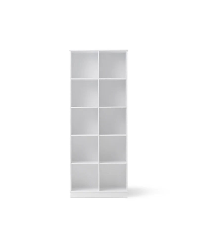 Wood Shelving Unit 2x5 with Base - Le Petit Marché Home Furniture