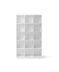 Wood Shelving Unit 3x5 with Base - Le Petit Marché Home Furniture